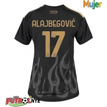 Camiseta Juventus Kerim Alajbegovic #17 Tercera Equipación para mujer 2026-27 manga corta